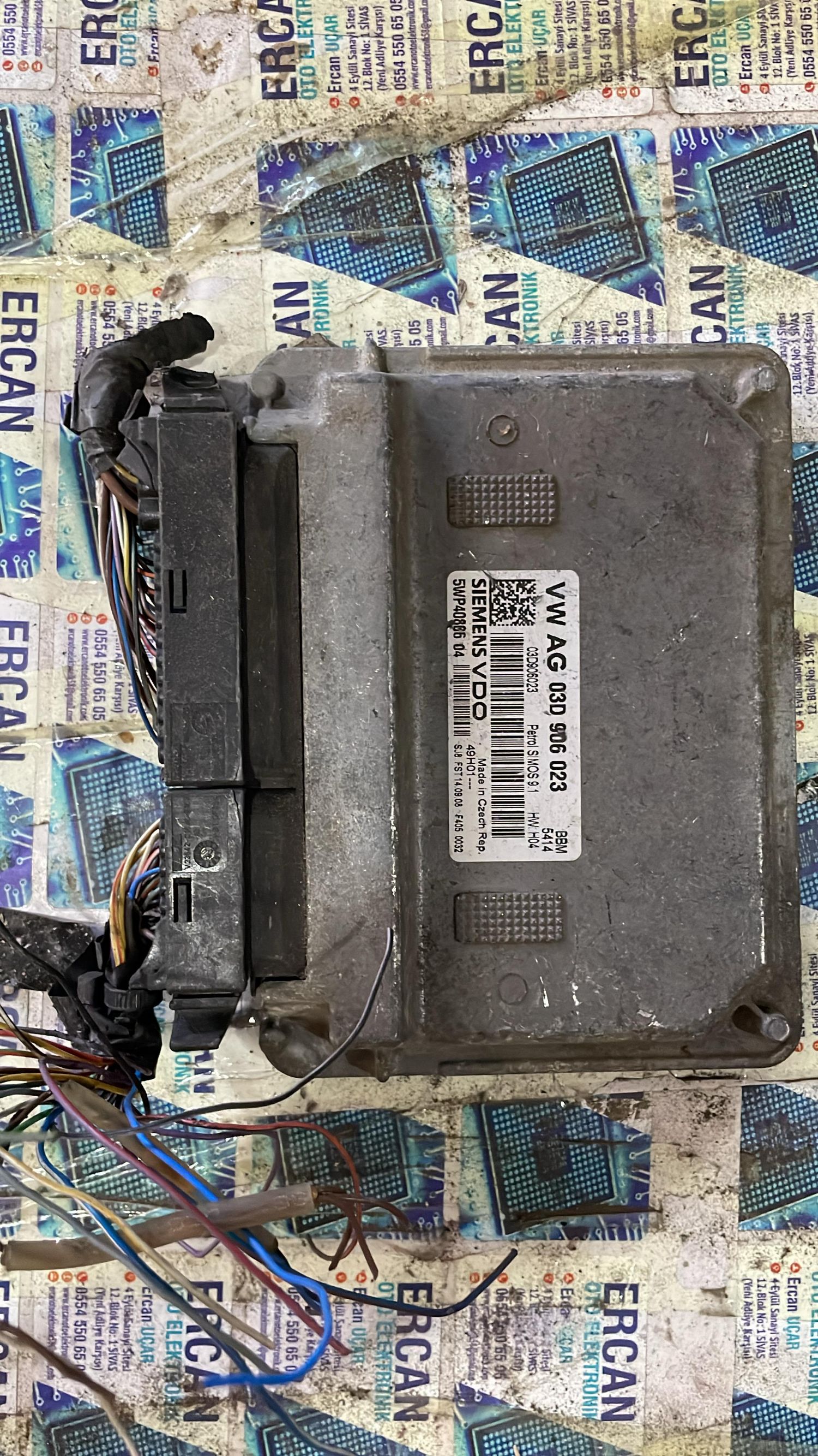 03D906023 VW POLO 1.2 Motor Beyni 